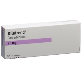DILATREND cpr 25 mg 30 pce