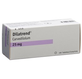 DILATREND cpr 25 mg 100 pce