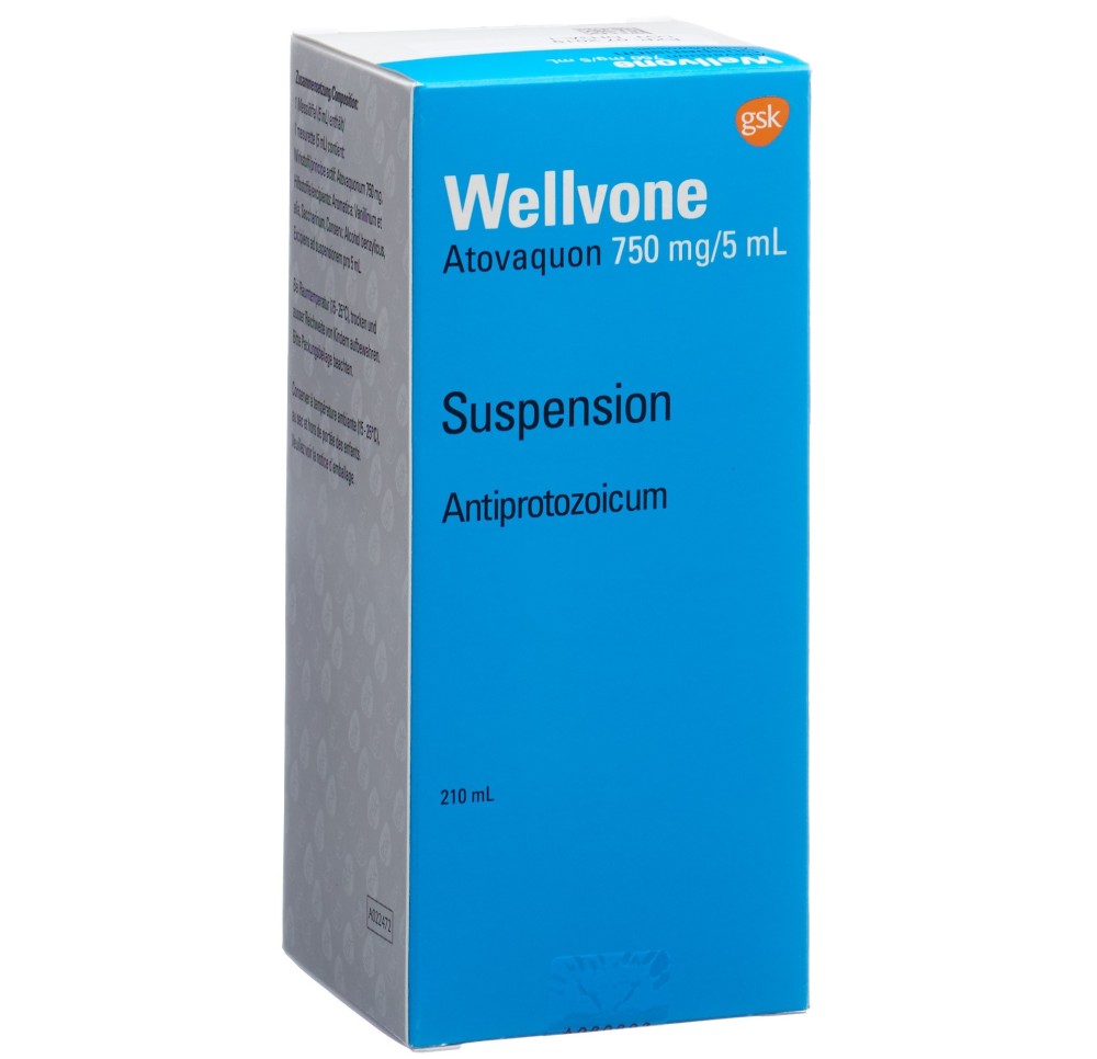 WELLVONE susp 750 mg/5ml 210 ml WELLVONE susp 750 mg/5ml 210 ml
