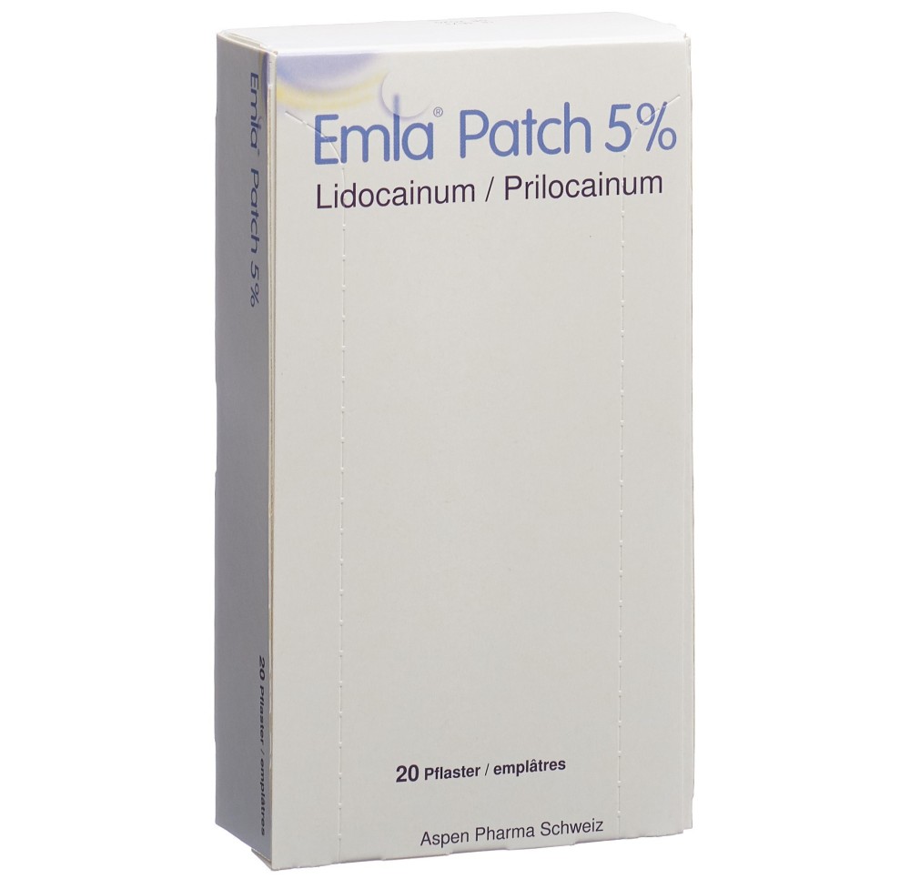 EMLA Patch empl 20 pce EMLA Patch empl 20 pce