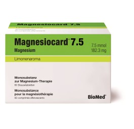 MAGNESIOCARD cpr eff 7.5 mmol sach 60 pce