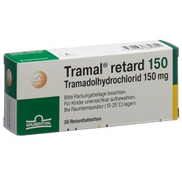 TRAMAL retard cpr ret 150 mg 30 pce