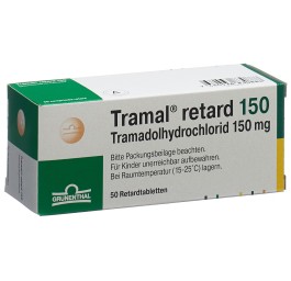 TRAMAL retard cpr ret 150 mg 50 pce