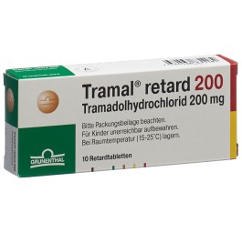 TRAMAL retard cpr ret 200 mg 10 pce