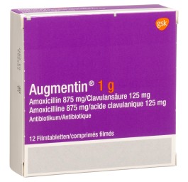 AUGMENTIN cpr pell 1 g adult 12 pce