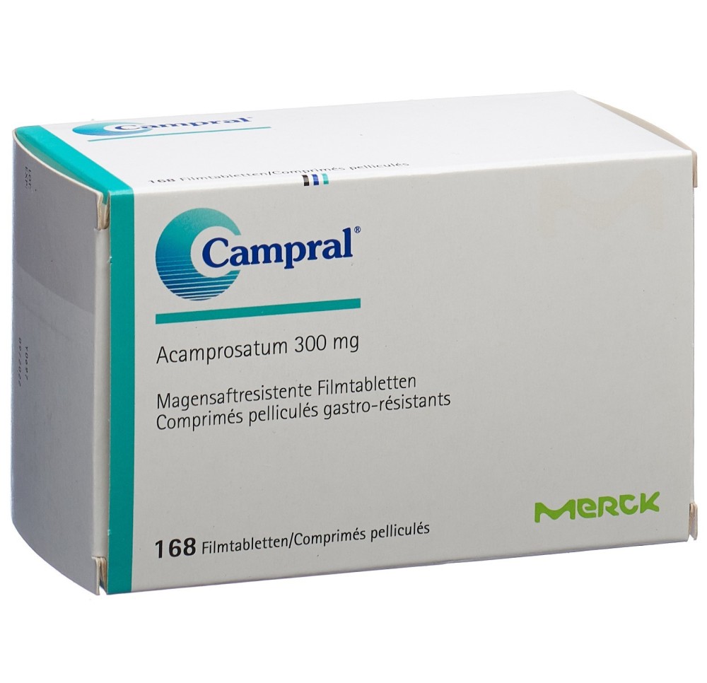 CAMPRAL cpr pell 300 mg 168 pce CAMPRAL cpr pell 300 mg 168 pce
