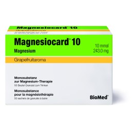 MAGNESIOCARD gran 10 mmol grapefr sach 50 pce