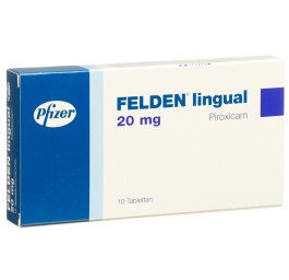 FELDEN lingual cpr 20 mg 10 pce