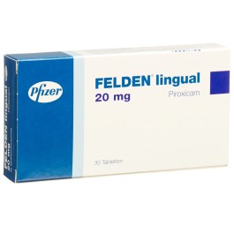 FELDEN lingual cpr 20 mg 30 pce