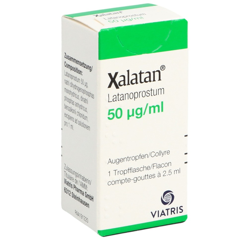 XALATAN gtt opht fl 2.5 ml XALATAN gtt opht fl 2.5 ml