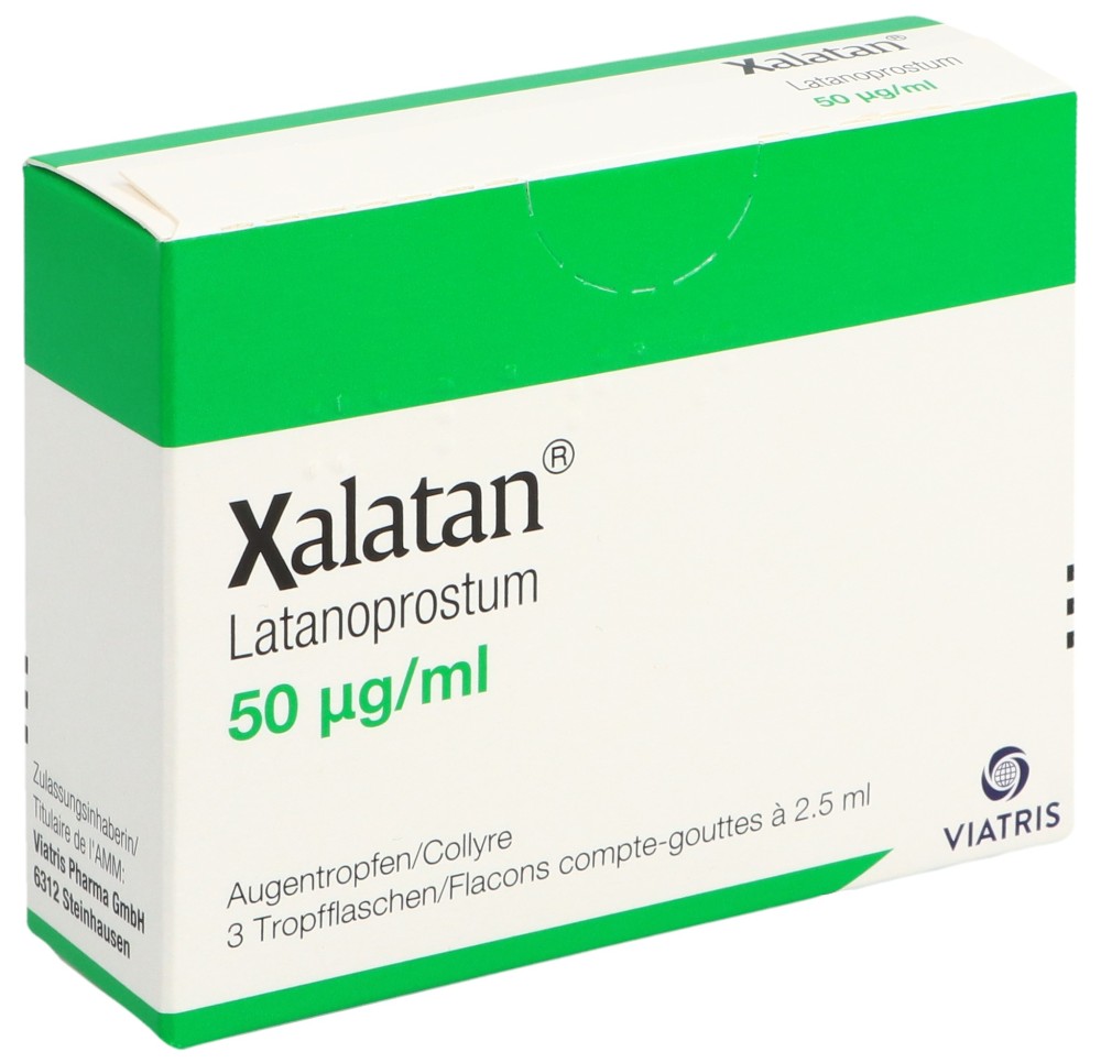XALATAN gtt opht 3 fl 2.5 ml XALATAN gtt opht 3 fl 2.5 ml