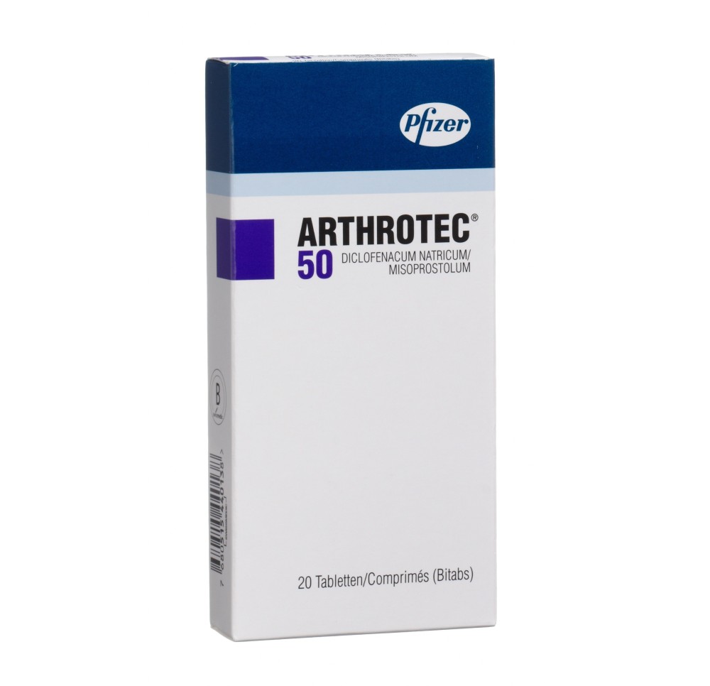 ARTHROTEC cpr 50 mg 20 pce ARTHROTEC cpr 50 mg 20 pce