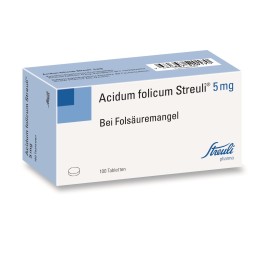 ACIDUM FOLICUM Streuli cpr 5 mg 100 pce