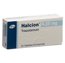 HALCION cpr 0.25 mg 30 pce