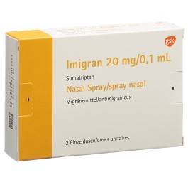 IMIGRAN spray nasal 20 mg 2 x 1 dos