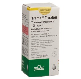 TRAMAL gouttes 100 mg/ml av pompe dosage fl 50 ml