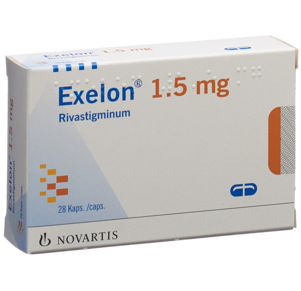 EXELON caps 1.5 mg 28 pce EXELON caps 1.5 mg 28 pce