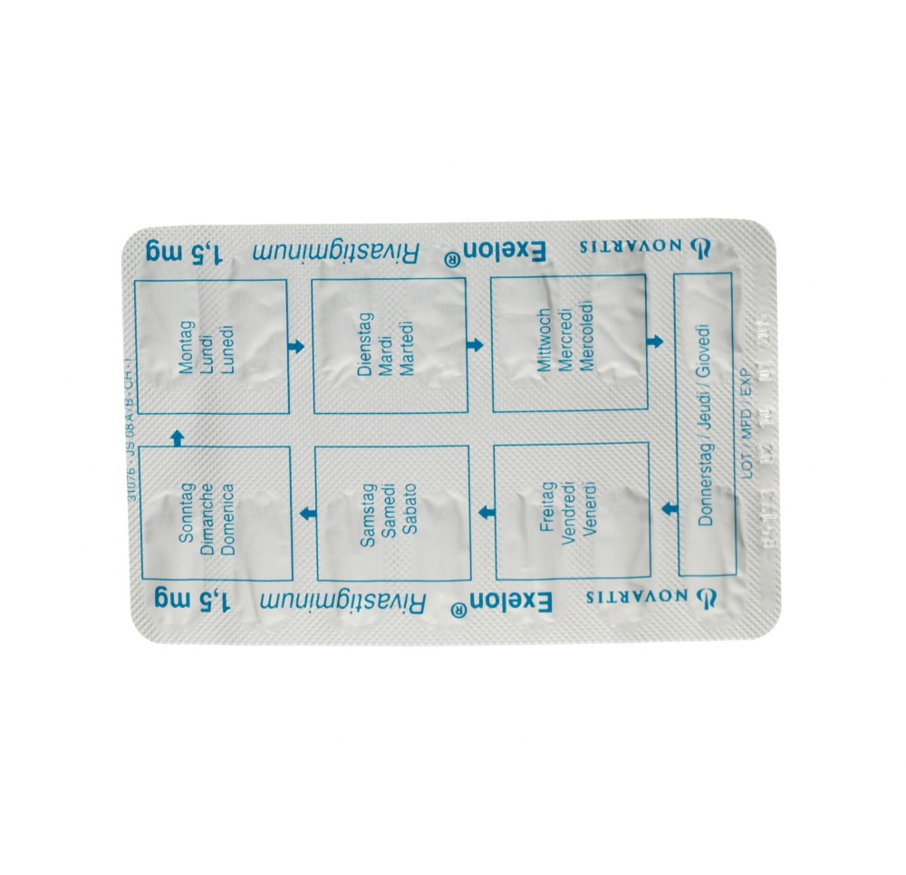 EXELON caps 1.5 mg 56 pce EXELON caps 1.5 mg 56 pce