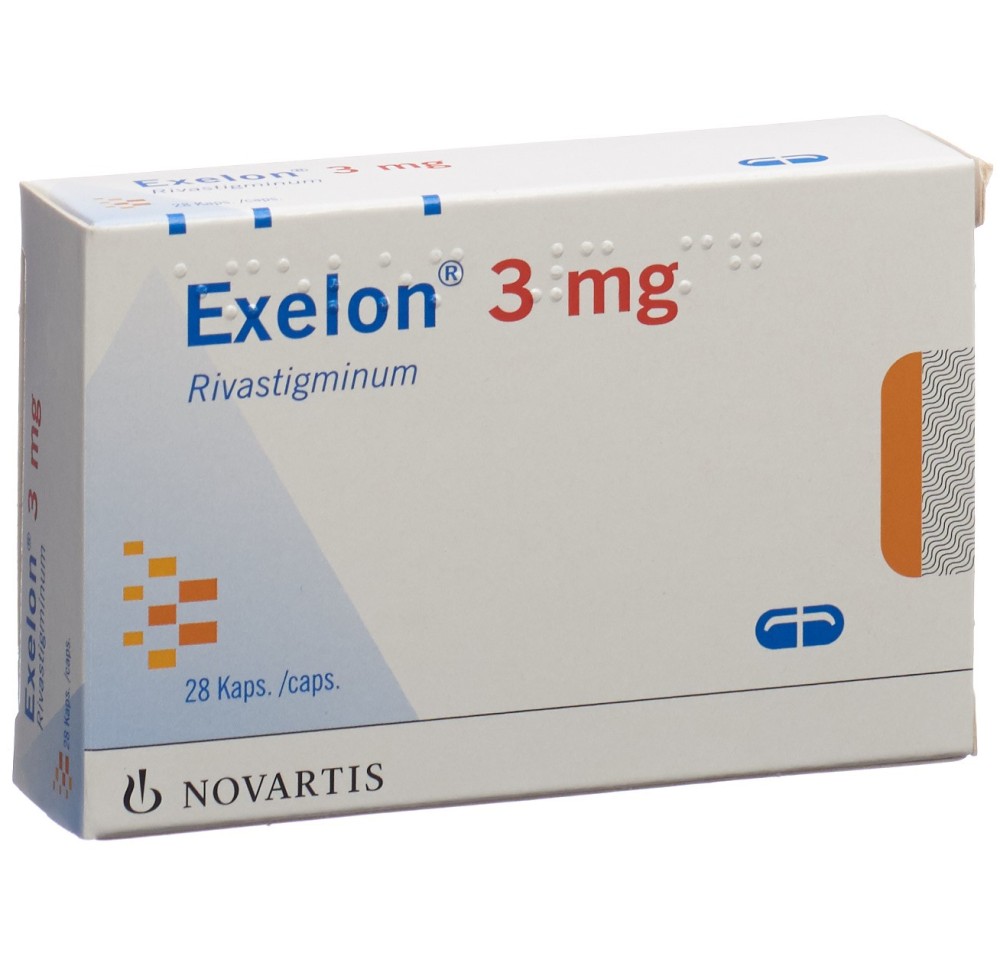 EXELON caps 3 mg 28 pce EXELON caps 3 mg 28 pce