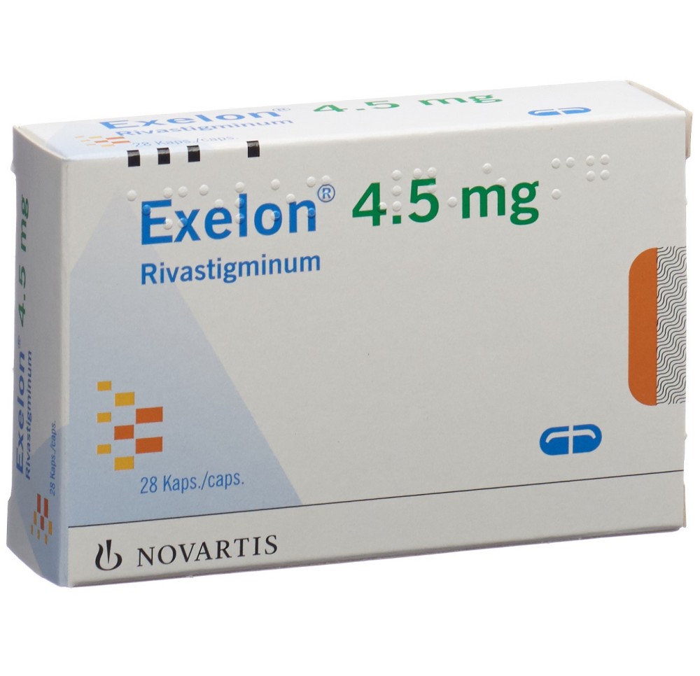 EXELON caps 4.5 mg 28 pce EXELON caps 4.5 mg 28 pce