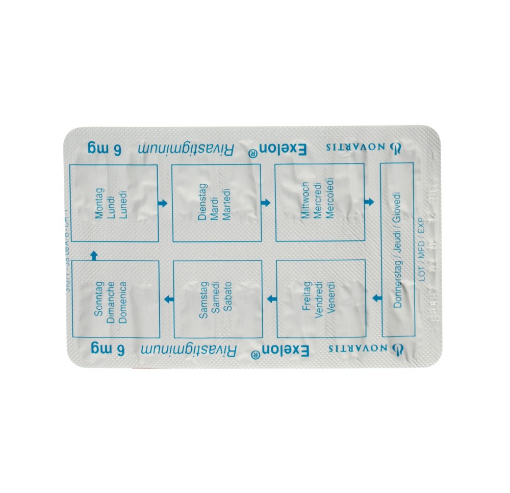 EXELON caps 6 mg 112 pce EXELON caps 6 mg 112 pce