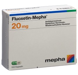 FLUOXETIN Mepha caps 20 mg 100 pce