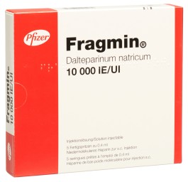FRAGMIN sol inj 10000 UI/0.4ml 5 ser pré 0.4 ml