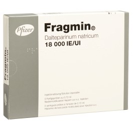 FRAGMIN sol inj 18000 UI/0.72ml 5 ser pré 0.72 ml