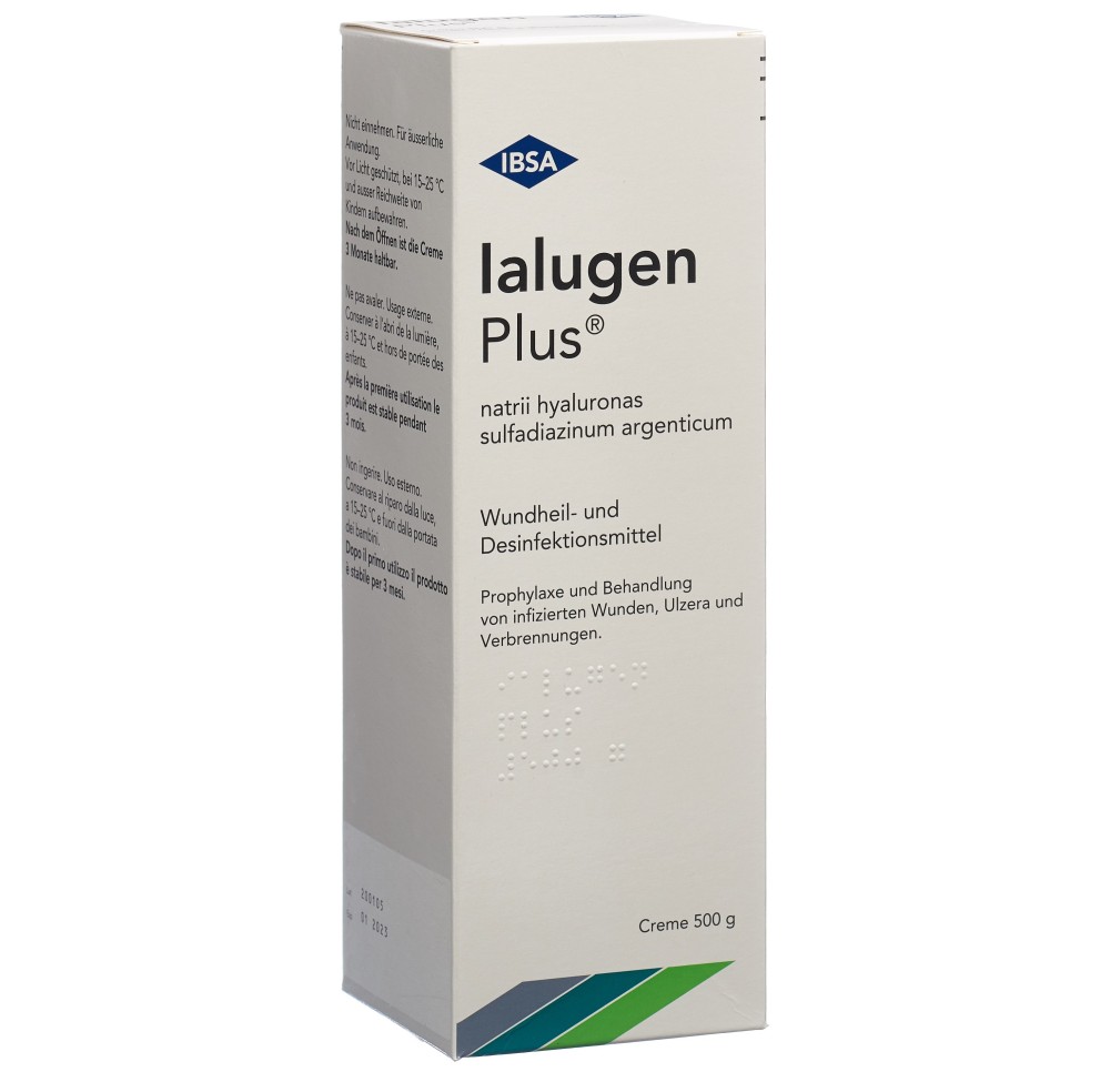 IALUGEN PLUS crème fl dos 500 g IALUGEN PLUS crème fl dos 500 g
