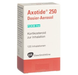 AXOTIDE aéros doseur 250 mcg sans-CFC 120 dos