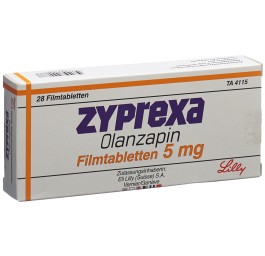 ZYPREXA cpr pell 5 mg 28 pce