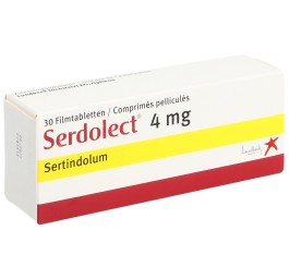 SERDOLECT cpr pell 4 mg 30 pce
