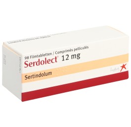 SERDOLECT cpr pell 12 mg 98 pce