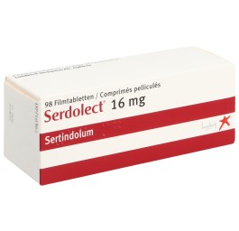 SERDOLECT cpr pell 16 mg 98 pce