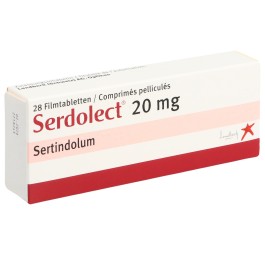 SERDOLECT cpr pell 20 mg 28 pce