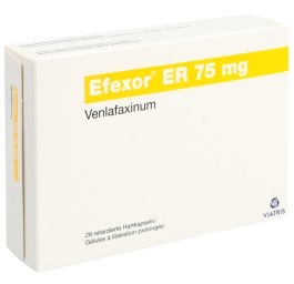 EFEXOR ER caps 75 mg 28 pce