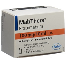 MABTHERA conc perf 100 mg/10ml 2 amp 10 ml