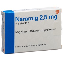 NARAMIG cpr pell 2.5 mg 6 pce