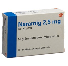 NARAMIG cpr pell 2.5 mg 12 pce