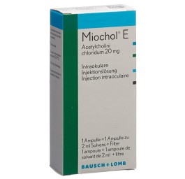 MIOCHOL E subst sèche 20 mg c solv (2 ml) vial