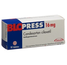 BLOPRESS cpr 16 mg 98 pce
