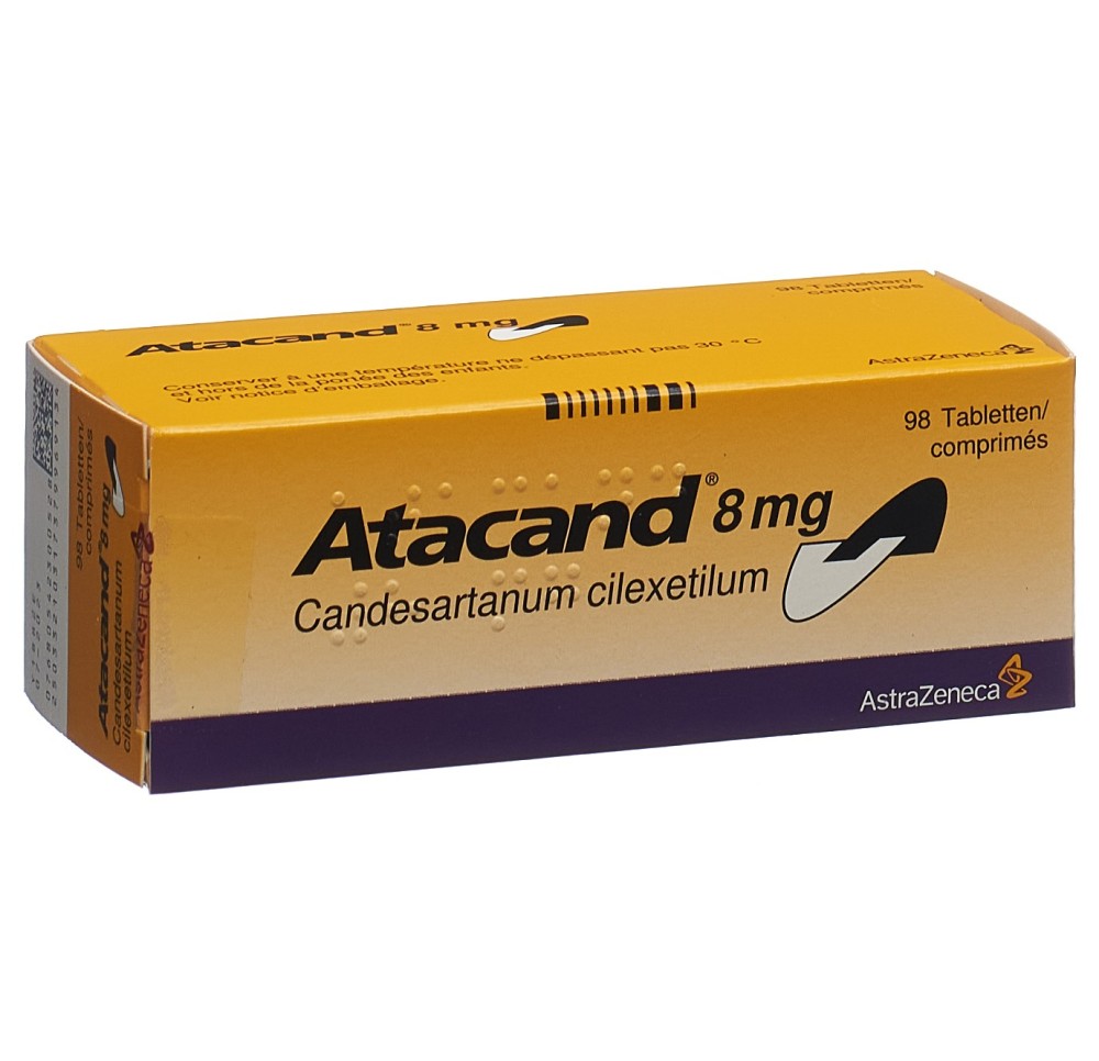 ATACAND cpr 8 mg 98 pce ATACAND cpr 8 mg 98 pce