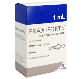 FRAXIFORTE 1 ml sol inj 10 ser pré 1 ml