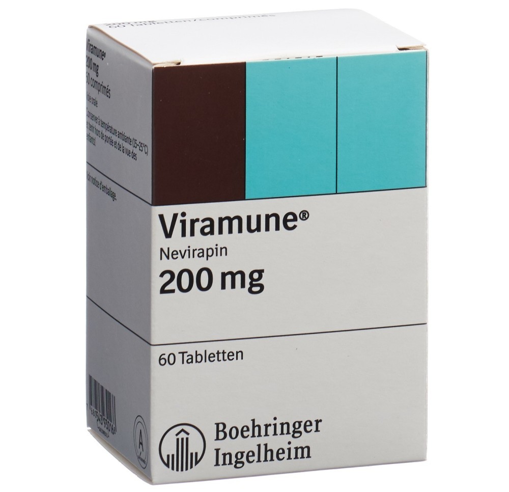 VIRAMUNE cpr 200 mg 60 pce VIRAMUNE cpr 200 mg 60 pce