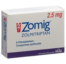ZOMIG cpr pell 2.5 mg 6 pce
