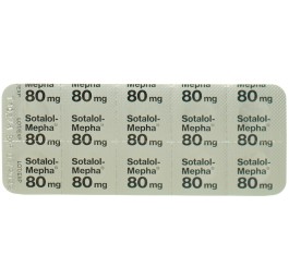 SOTALOL Mepha cpr 80 mg 100 pce