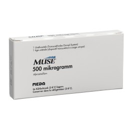 MUSE stylo urètre 500 mcg