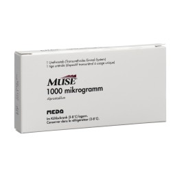 MUSE stylo urètre 1000 mcg