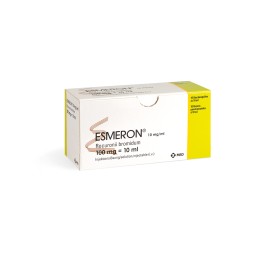 ESMERON sol inj 100 mg/10ml 10 flac 10 ml