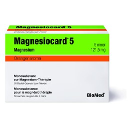 MAGNESIOCARD gran 5 mmol orange sach 50 pce